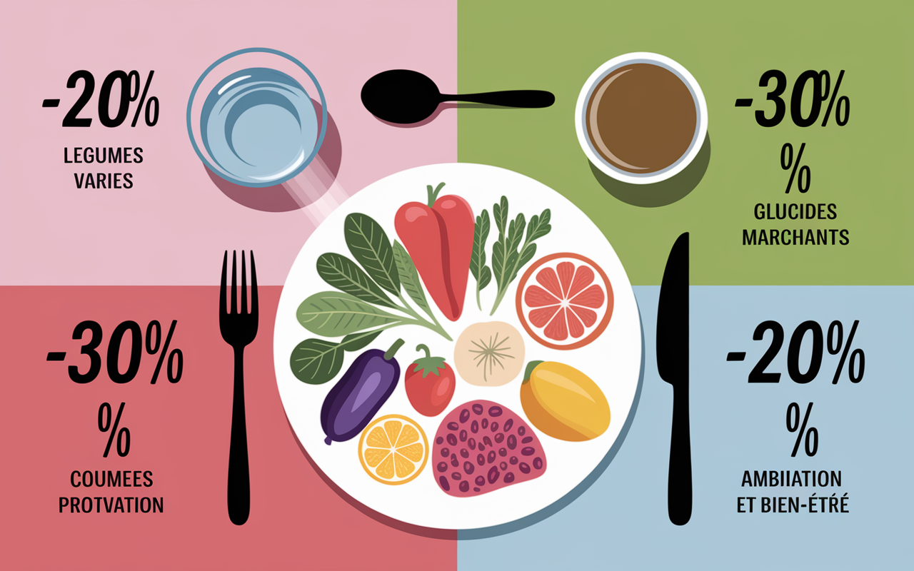 assiette IG bas pour faire baisser la glycemie perte de poids
