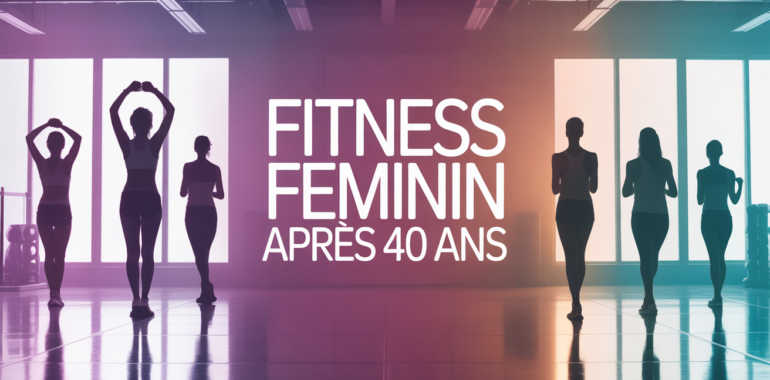 Femmes fitness silhouettes salle moderne apres 40 ans