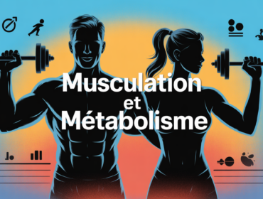 illustration métabolisme et musculation énergie
