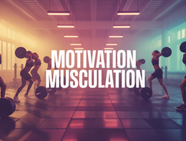 Motivation musculation silhouettes salle sport energie