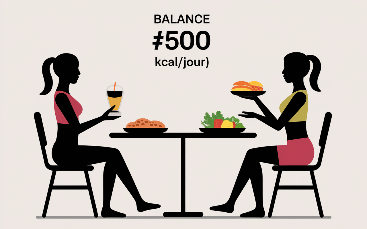 comparaison assiette vide saine ne pas manger le soir maigrir