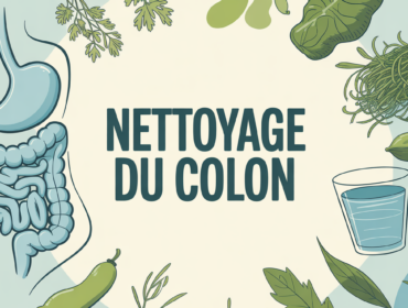 Illustration nettoyage du côlon et perte de poids moderne