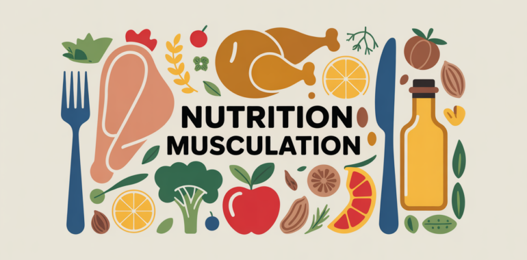 nutrition pour la musculation assiette équilibree