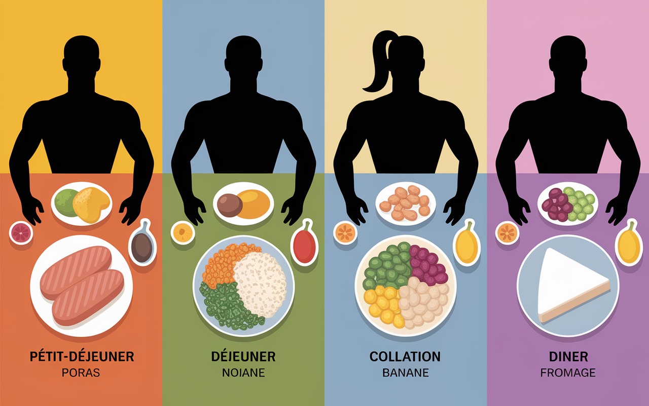 nutrition pour la musculation repas proteines