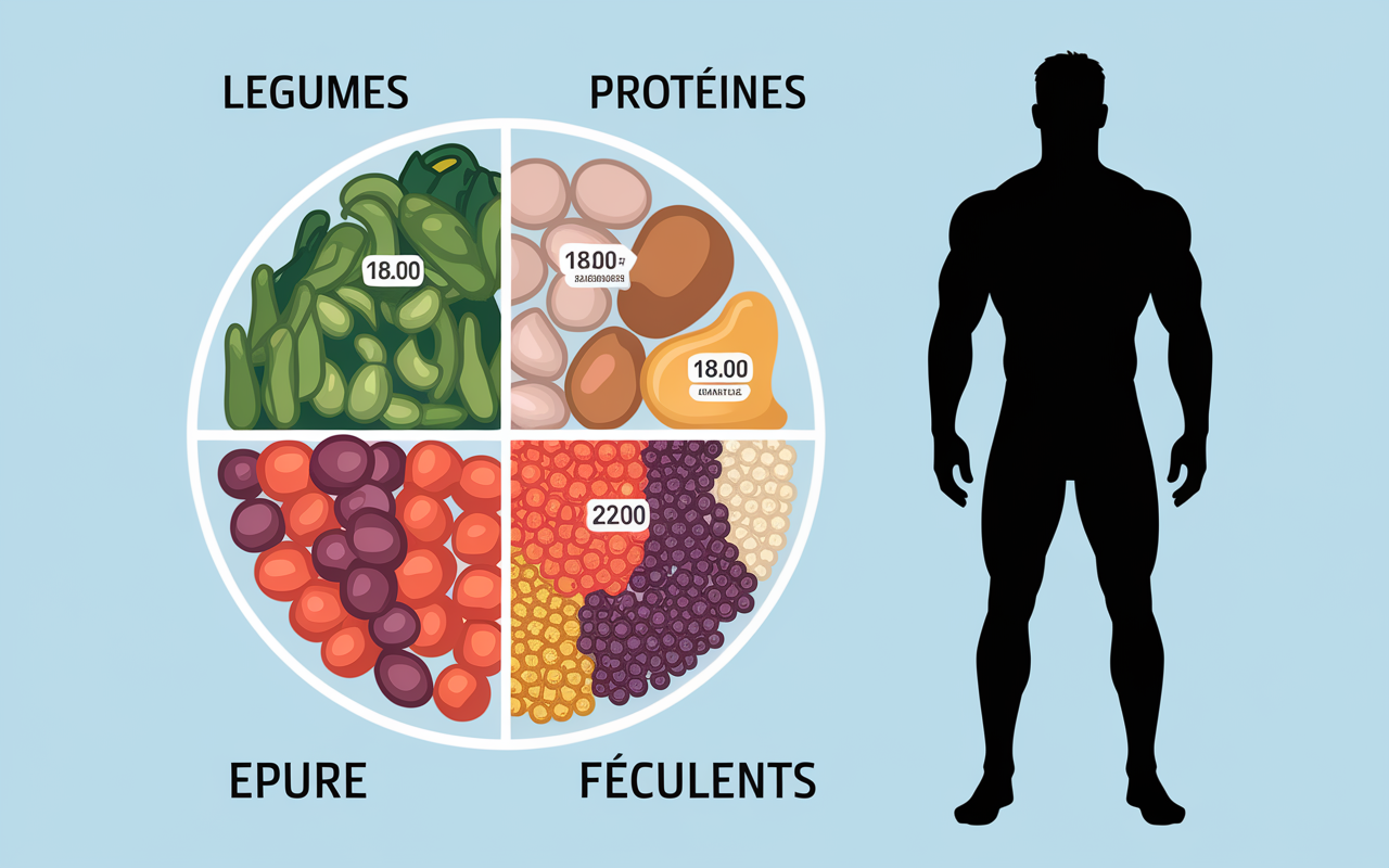 Perte de poids homme calcul deficit calorique