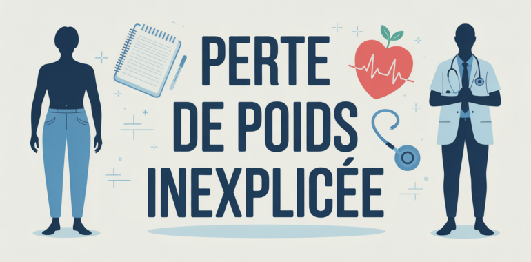 pourquoi je maigris alors que je mange balance carnet stethoscope
