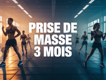 Salle d’entraînement prise de masse 3 mois plan nutrition