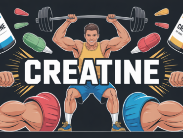 Sportif musculation prise de masse creatine