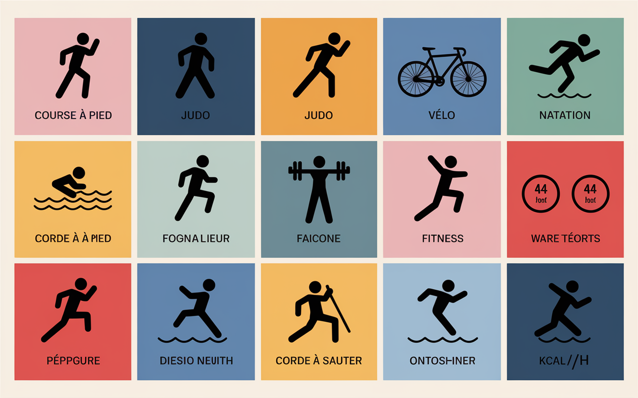 Quel sport brule le plus de calories tableau sports