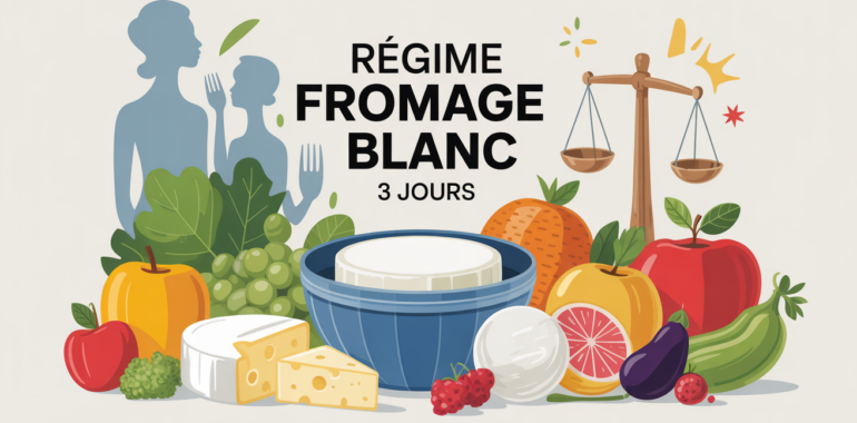 regime fromage blanc 3 jours bol fromage blanc balance fruits
