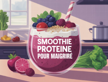smoothie proteine pour maigrir bol fruits rouges skyr epinard