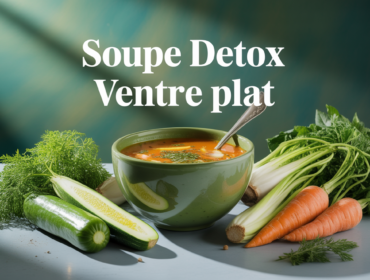 bol soupe detox ventre plat legumes frais