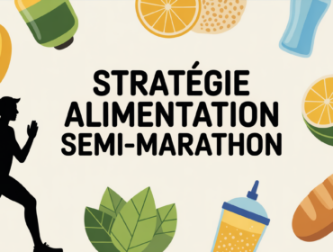 illustration alimentation pour un semi marathon