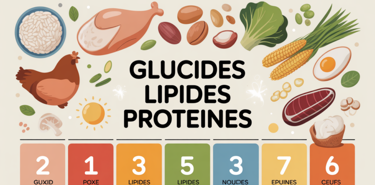 tableau glucide lipide proteine aliments principaux chiffres