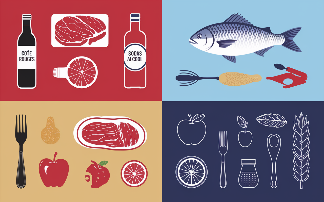 tableau alternatives acide lactique aliments a eviter