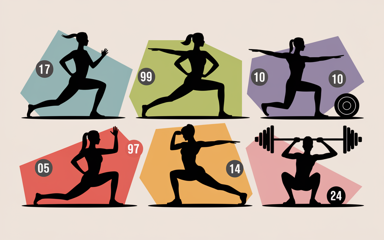 illustration activités sportives perdre du poids en 1 mois