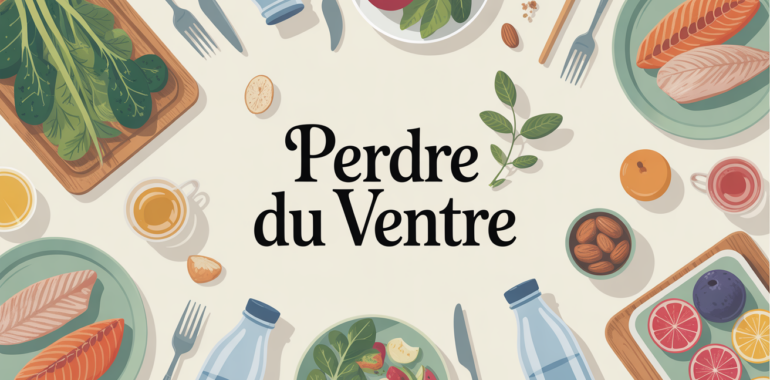 aliment pour perdre le ventre assiette saine légumes poisson