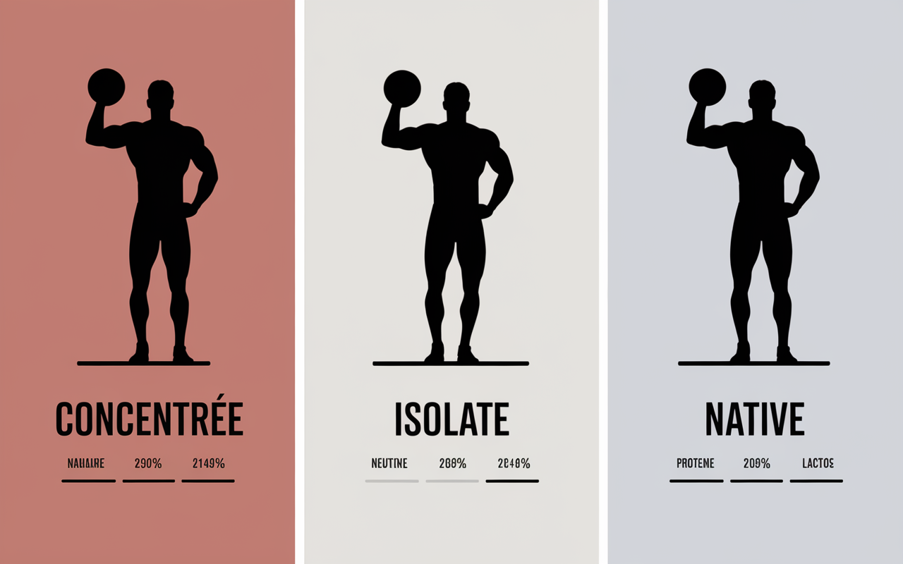 comparatif types avis sur la whey