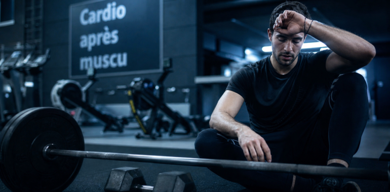 Cardio avant apres muscu : salle de sport, musculation puis cardio