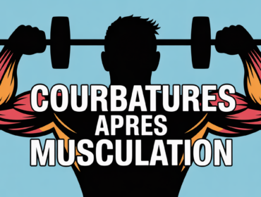 courbatures apres musculation bon signe illustration sportif