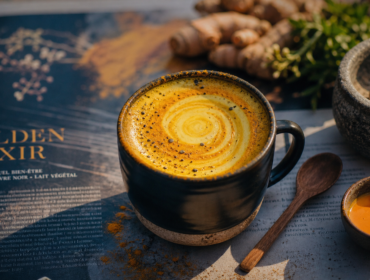 Curcuma et perte de poids : Golden latte au curcuma, poivre noir et curcumine