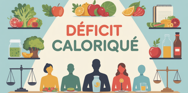 etre en deficit calorique table aliments sains
