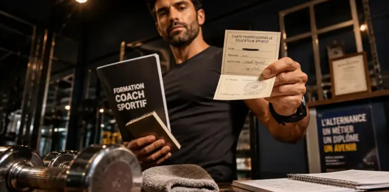 Formation pour coach sportif : coach et documents de certification