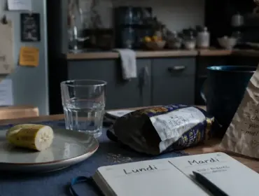 Je veux maigrir mais je n ai aucune volonte : assiette et biscuits