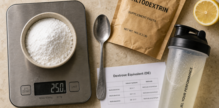 Maltodextrine c est quoi : poudre et composition, usages sportifs