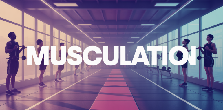 Salle musculation combien de fois par semaine silhouettes