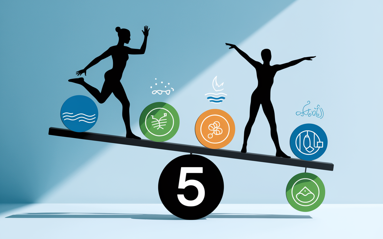 Balance avec silhouettes perdre 5 kg en 10 jours