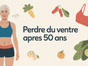 Perdre du ventre femme 50 ans sport et legumes