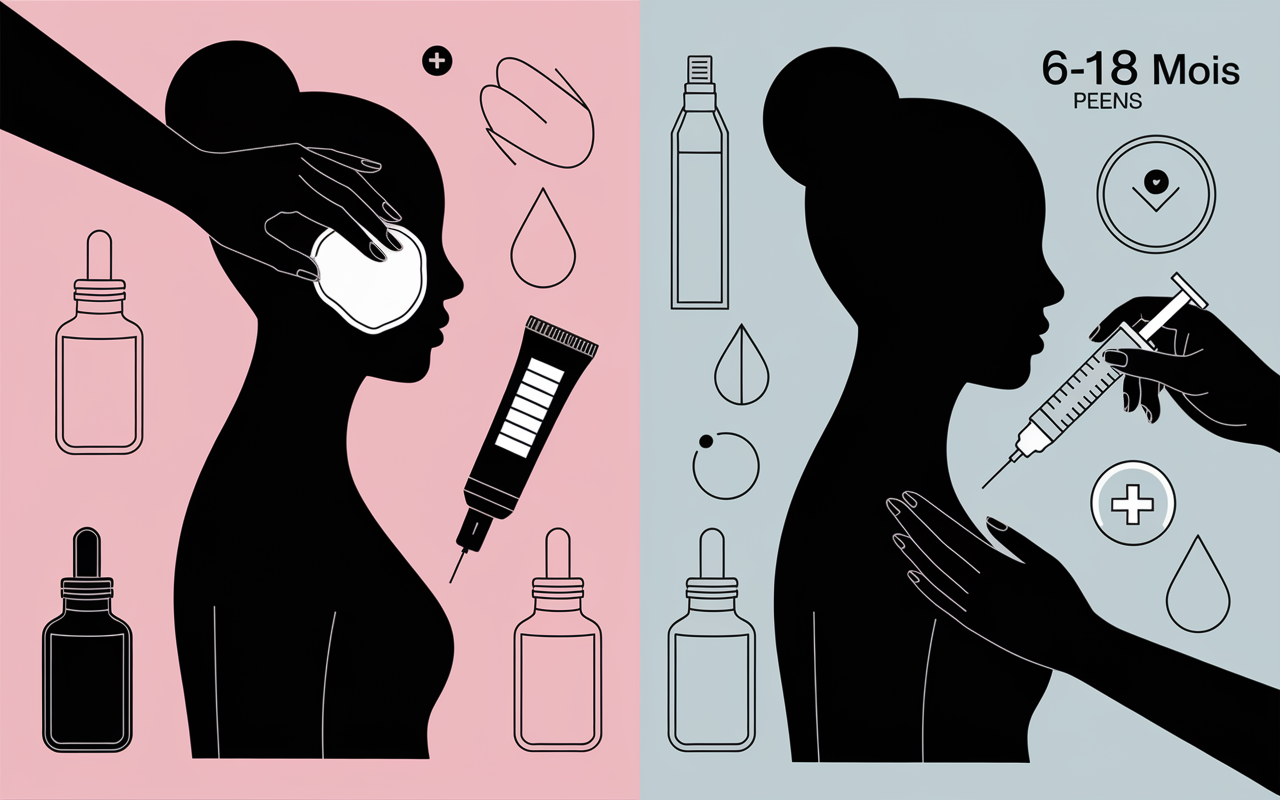 perte de poids avant apres visage soins injections cremes