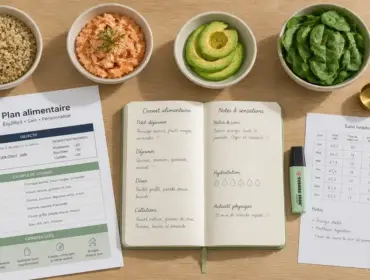 Plan alimentaire nutritionniste pdf : menus 7 jours pour le rééquilibrage