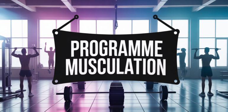 salle de sport programme musculation pour une semaine