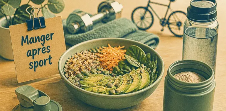 Que manger apres le sport : bol Buddha bowl de récupération