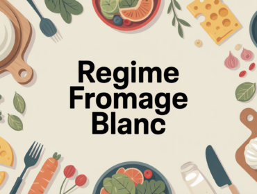 regime au fromage blanc sur table cuisine