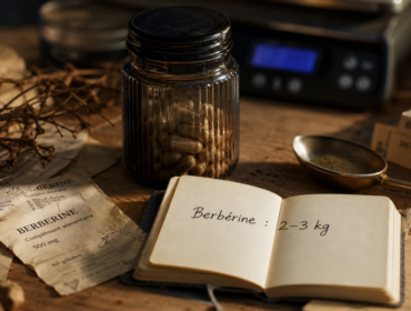 Berberine perte de poids : 2 à 3 kg possibles, compléments