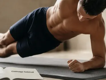 Gainage latéral dynamique : alignement, protection épaule et obliques