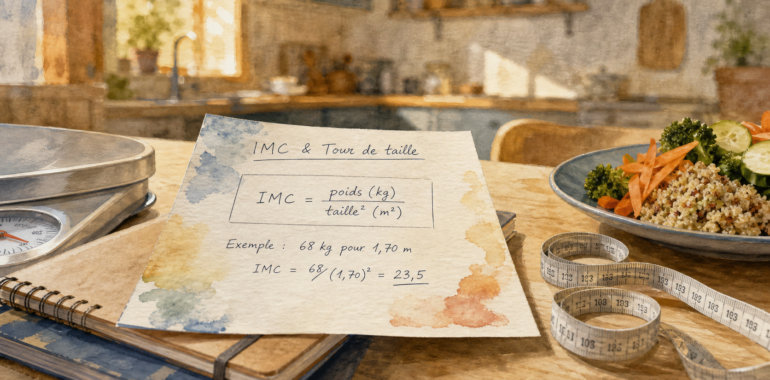 Je suis en surpoids et je veux maigrir : IMC et tour de taille