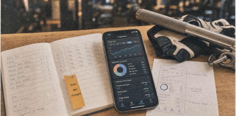 Meilleur application musculation : suivi des charges