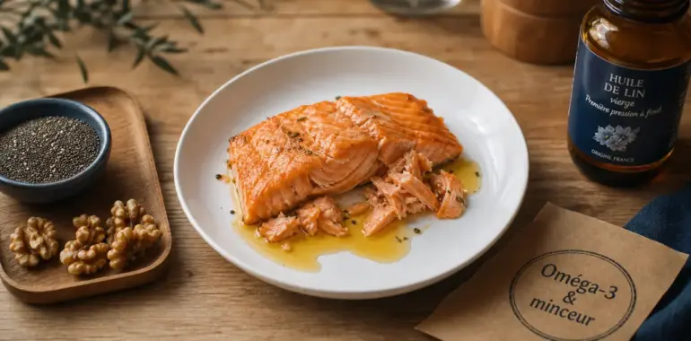 Oméga 3 et perte de poids : huile de poisson, satiété et métabolisme