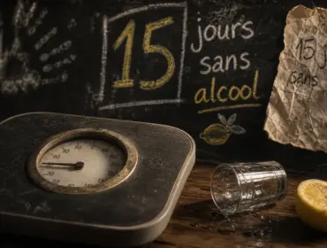 Balance : perte de poids après 15 jours sans alcool