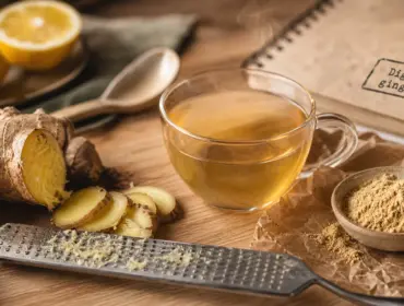 Propriété gingembre : infusion pour digestion et nausées