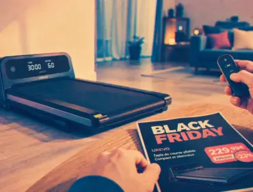 Black Friday tapis de course pliable 2 en 1 connecté