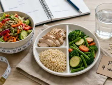 Comment faire pour maigrir du ventre : salade riche en fibres, mètre ruban et plan 4 semaines