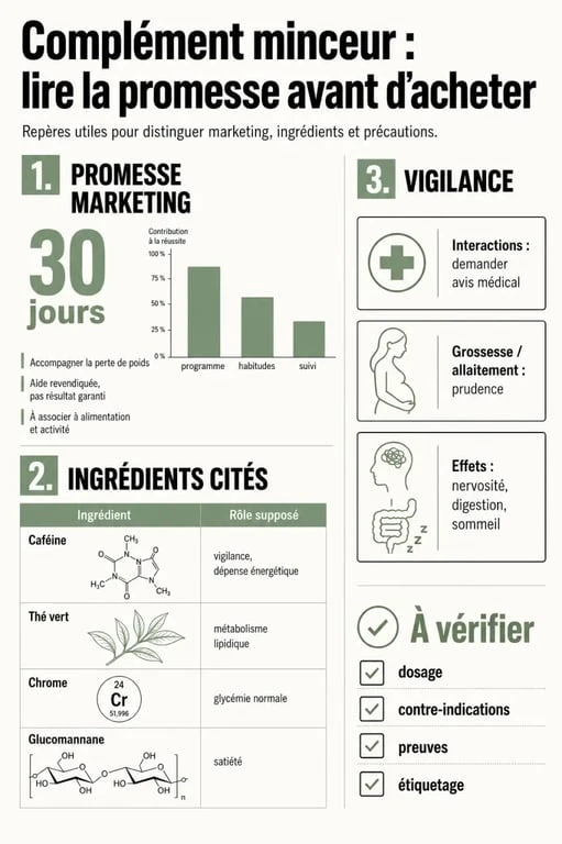 programme puissance 1000 avis : synthèse visuelle des promesses, ingrédients et précautions