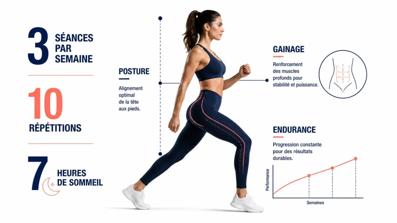 Corps tonique : posture, gainage et exercices clés