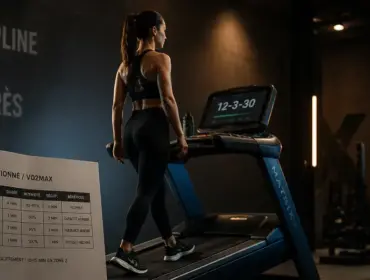 Exercice tapis de course : marche inclinée pour brûler des calories