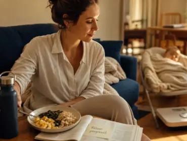 perdre du poid apres grossesse : reprise progressive sport et alimentation après accouchement